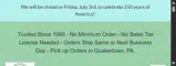 Candles and Supplies coupon verification screenshot
