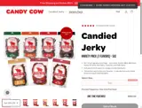 Candy Cow Jerky coupon verification screenshot