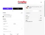 CandyMan Fashion coupon verification screenshot