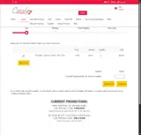 WELCOME coupon verification screenshot