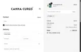 Canna Cured US coupon verification screenshot