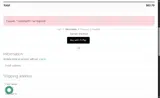 MISSYOU20 coupon verification screenshot