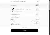 CBDPRODUCT25 coupon verification screenshot