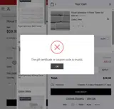 NEWYEAR15 coupon verification screenshot