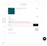 take50 coupon verification screenshot