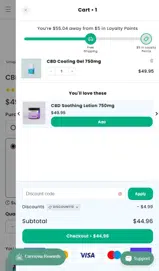 DISCOUNT10 coupon verification screenshot