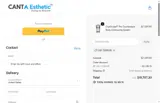 Canta Esthetic coupon verification screenshot