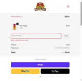 packyourlunch26 coupon verification screenshot