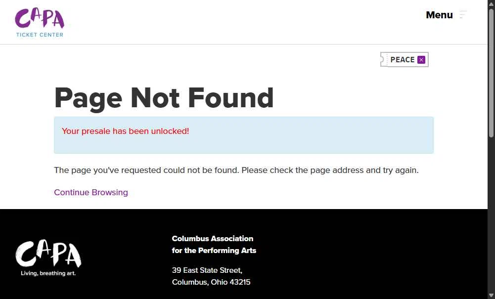 CAPA checkout page showing CAPA promo code box | Screenshot taken by SimplyCodes community member on Dec 17, 2025