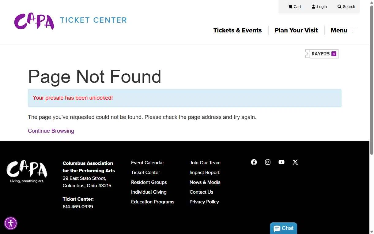 CAPA checkout page showing CAPA promo code box | Screenshot taken by SimplyCodes community member on Dec 31, 2025