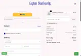 Captain Blankenship coupon verification screenshot