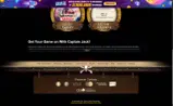 Captain Jack Casino coupon verification screenshot