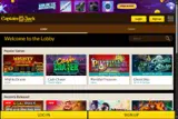 Captain Jack Casino coupon verification screenshot