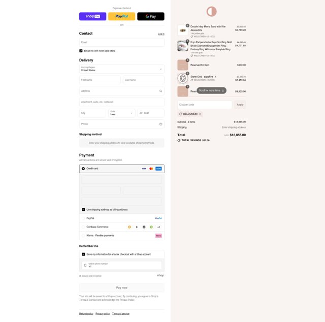 Capucinne checkout page showing Capucinne discount code box | Screenshot taken by SimplyCodes community member on Aug 23, 2025