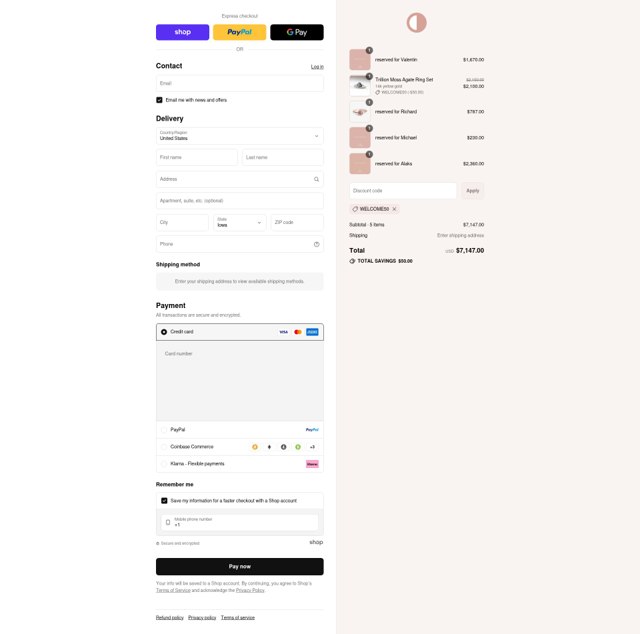 Capucinne checkout page showing Capucinne discount code box | Screenshot taken by SimplyCodes community member on Sep 4, 2025