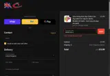 SNOW20 coupon verification screenshot