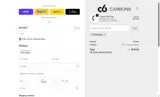 Carbon 6 Rings coupon verification screenshot