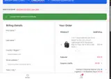 Carbon Handlebar coupon verification screenshot