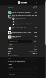 Cardshellz coupon verification screenshot
