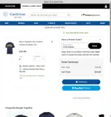 Carleton Knights coupon verification screenshot