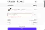 VALENTINE15 coupon verification screenshot