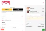 SEXYFOOD coupon verification screenshot