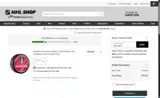 Carolina Hurricanes Shop coupon verification screenshot