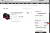 Carolina Hurricanes Shop coupon verification screenshot