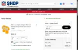 Carolina Panthers coupon verification screenshot