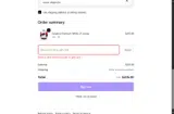 Carolina Pro Shop coupon verification screenshot