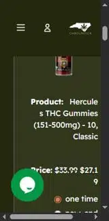 Carolindica coupon verification screenshot