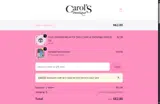 Carol's Boutique coupon verification screenshot