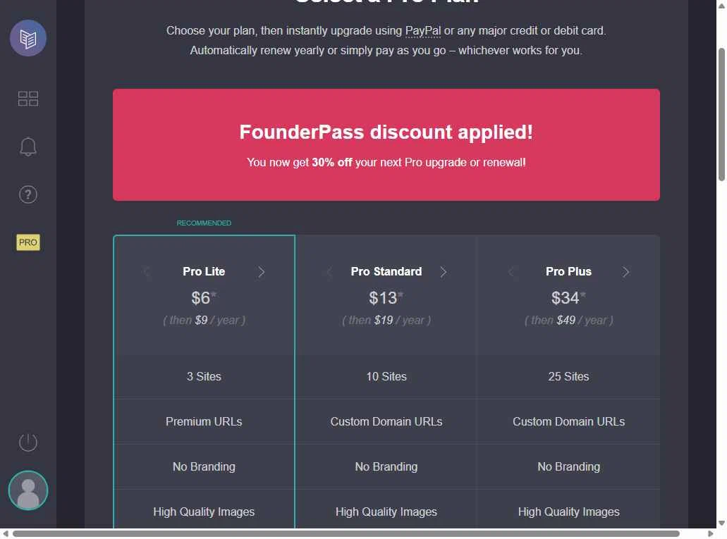 Carrd checkout page showing Carrd promo code box | Screenshot taken by SimplyCodes community member on Dec 12, 2025