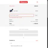 AllesMinus20 coupon verification screenshot