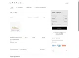 Casadei coupon verification screenshot