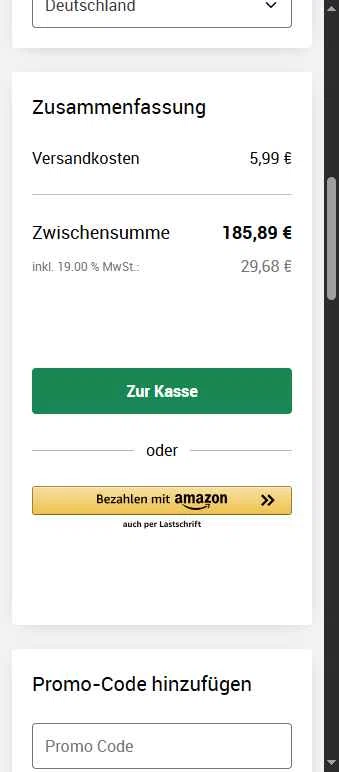 Caseking checkout page showing Caseking discount code box | Screenshot taken by SimplyCodes community member on Feb 12, 2026