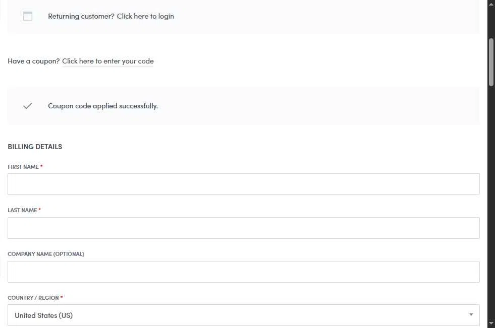 Casemade checkout page showing Casemade promo code box | Screenshot taken by SimplyCodes community member on Oct 27, 2025