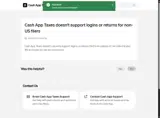 Cash App Taxes coupon verification screenshot