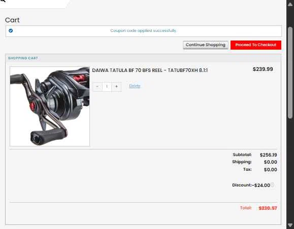 Cashion Rods checkout page showing Cashion Rods coupon code box | Screenshot taken by SimplyCodes community member on Dec 14, 2025