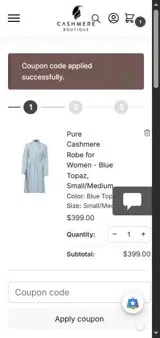 HONEY10 coupon verification screenshot