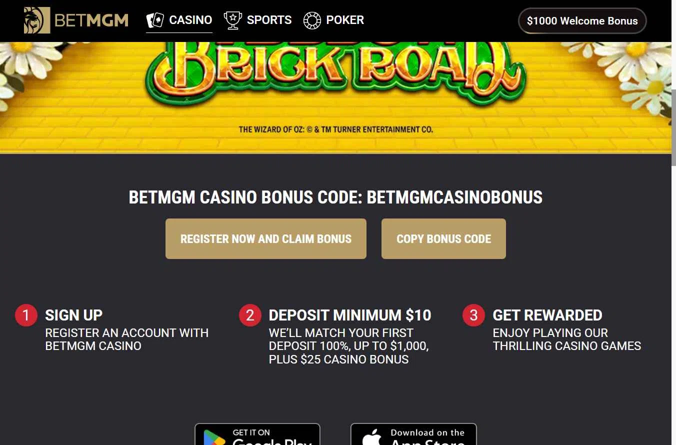 BetMGM Casino checkout page showing BetMGM Casino promo code box | Screenshot taken by SimplyCodes community member on Nov 11, 2025