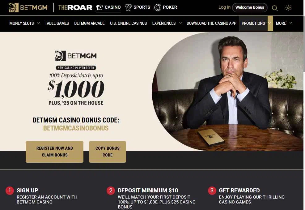 BetMGM Casino checkout page showing BetMGM Casino promo code box | Screenshot taken by SimplyCodes community member on Dec 13, 2025