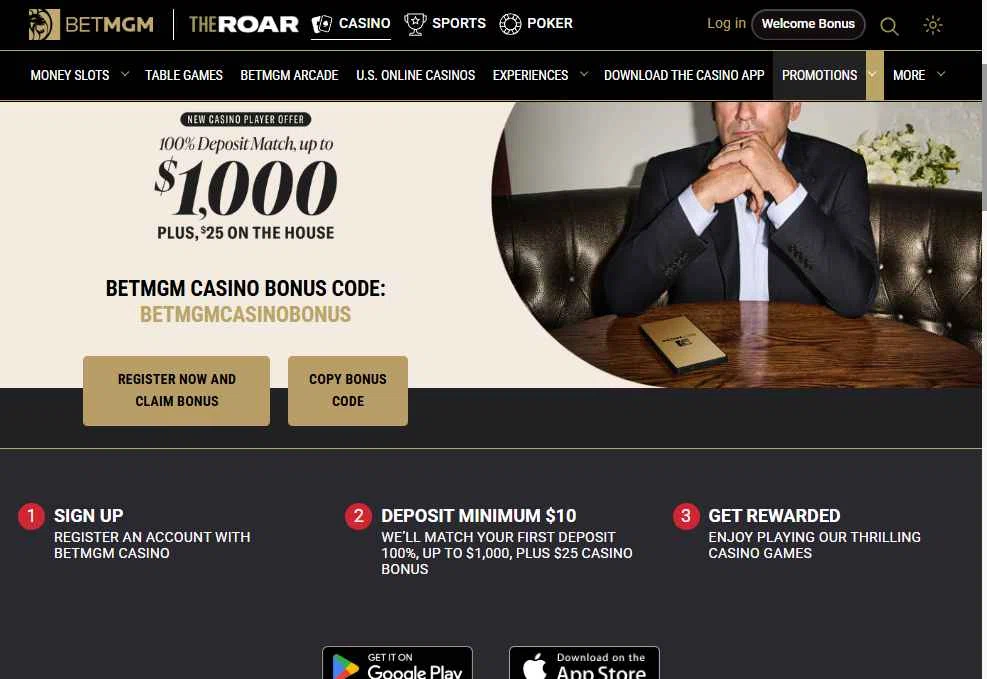 BetMGM Casino checkout page showing BetMGM Casino promo code box | Screenshot taken by SimplyCodes community member on Jan 8, 2026