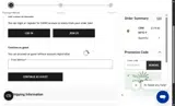 Casio Edifice coupon verification screenshot