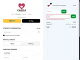 Castle Megastore coupon verification screenshot