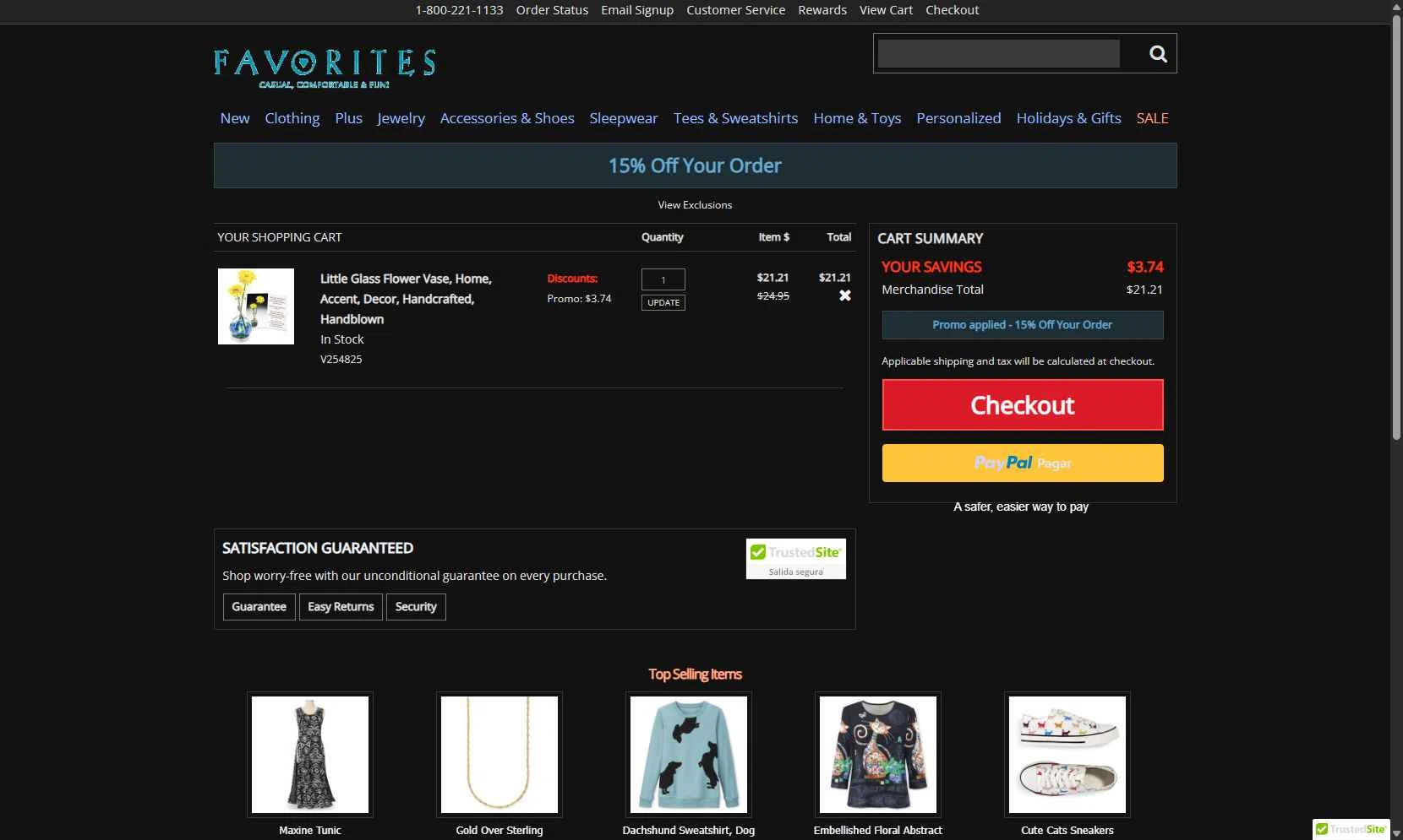 Catalog Favorites checkout page showing Catalog Favorites promo code box | Screenshot taken by SimplyCodes community member on Jul 4, 2025