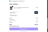 KINGMEGAVIP coupon verification screenshot