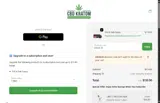 CBD Kratom coupon verification screenshot