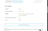 WELCOME15 coupon verification screenshot