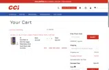 CCI Ammunition coupon verification screenshot